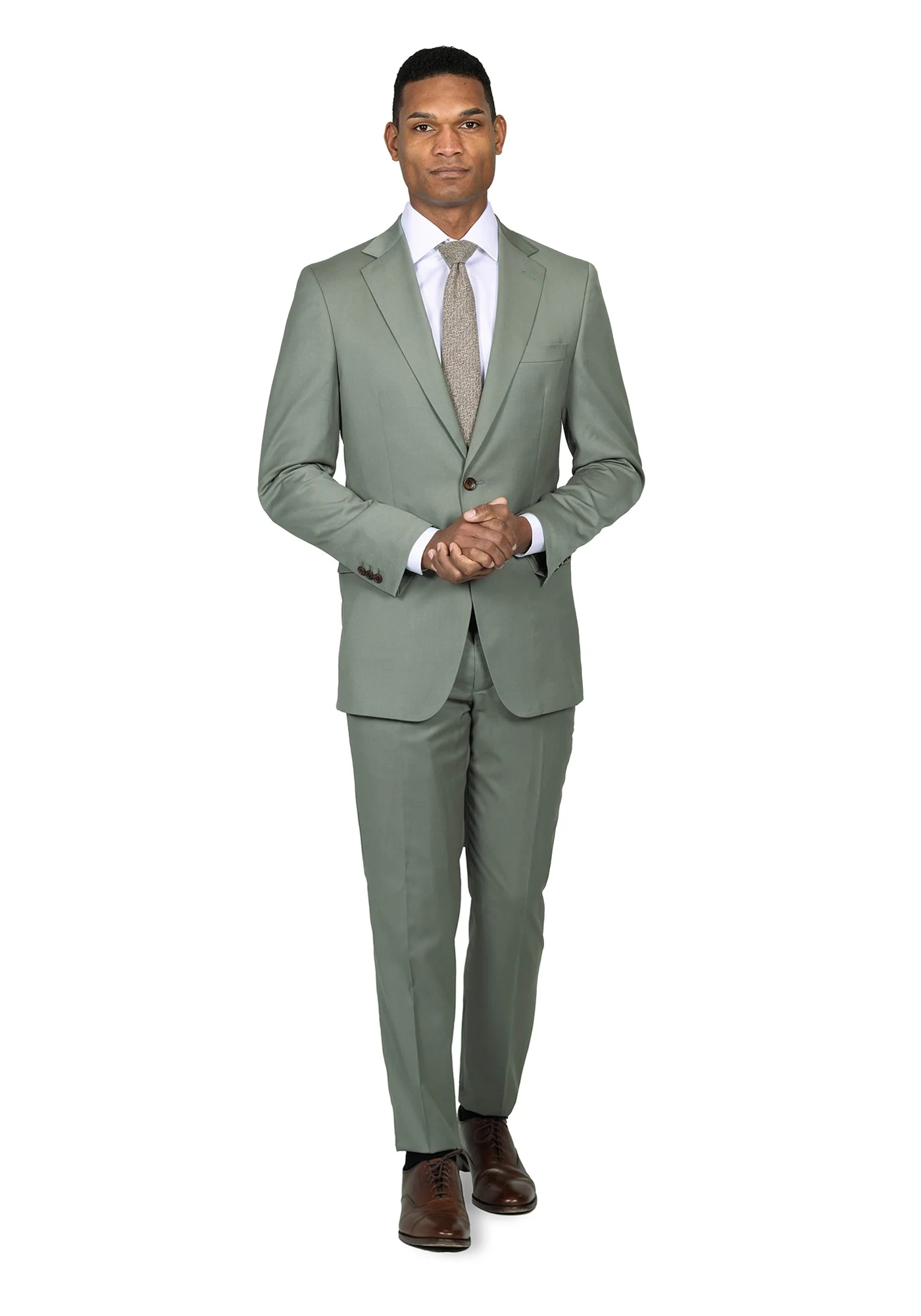 The Veritas Sage Twill Blazer - Image 2