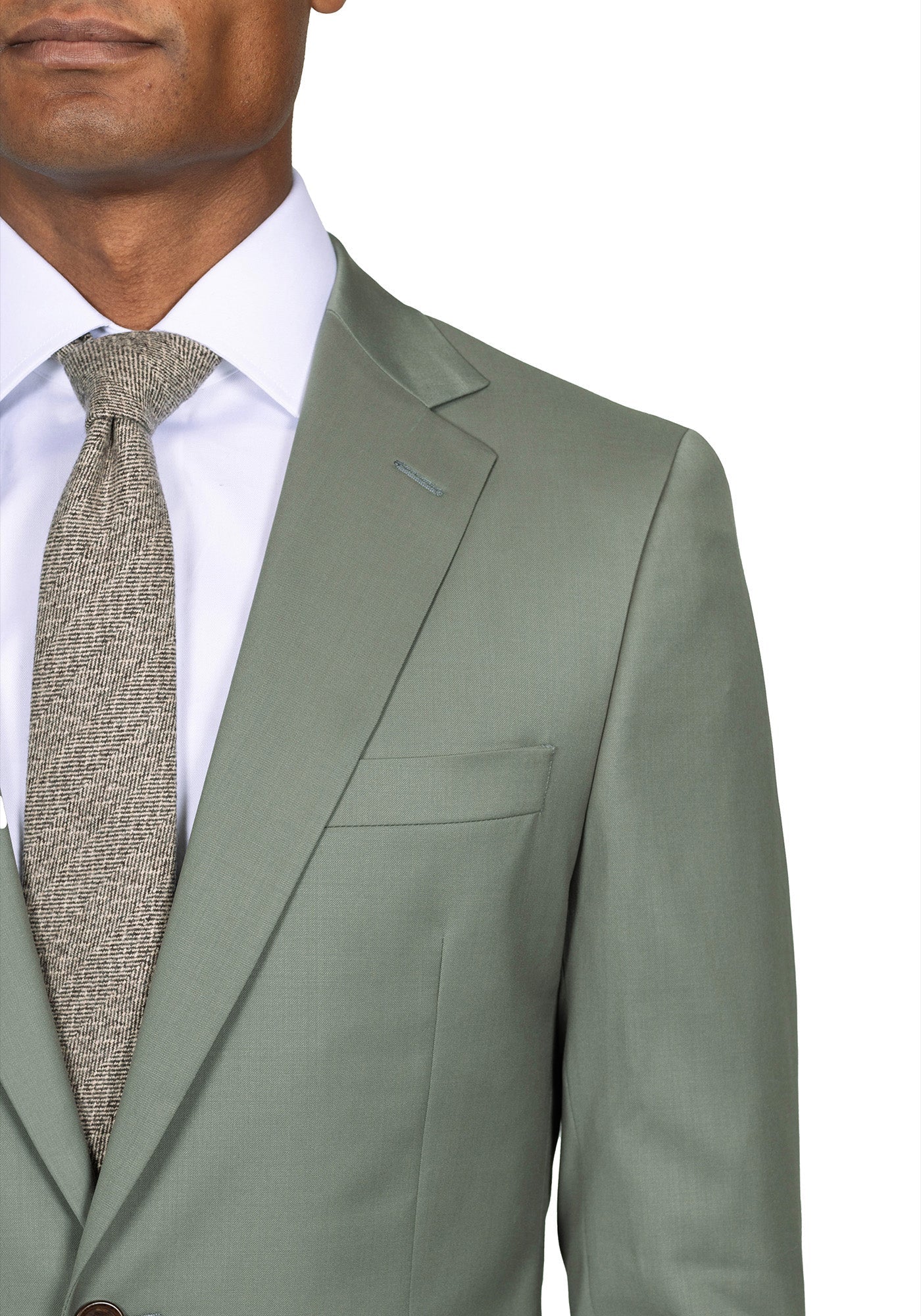 The Veritas Sage Twill Blazer - Image 3