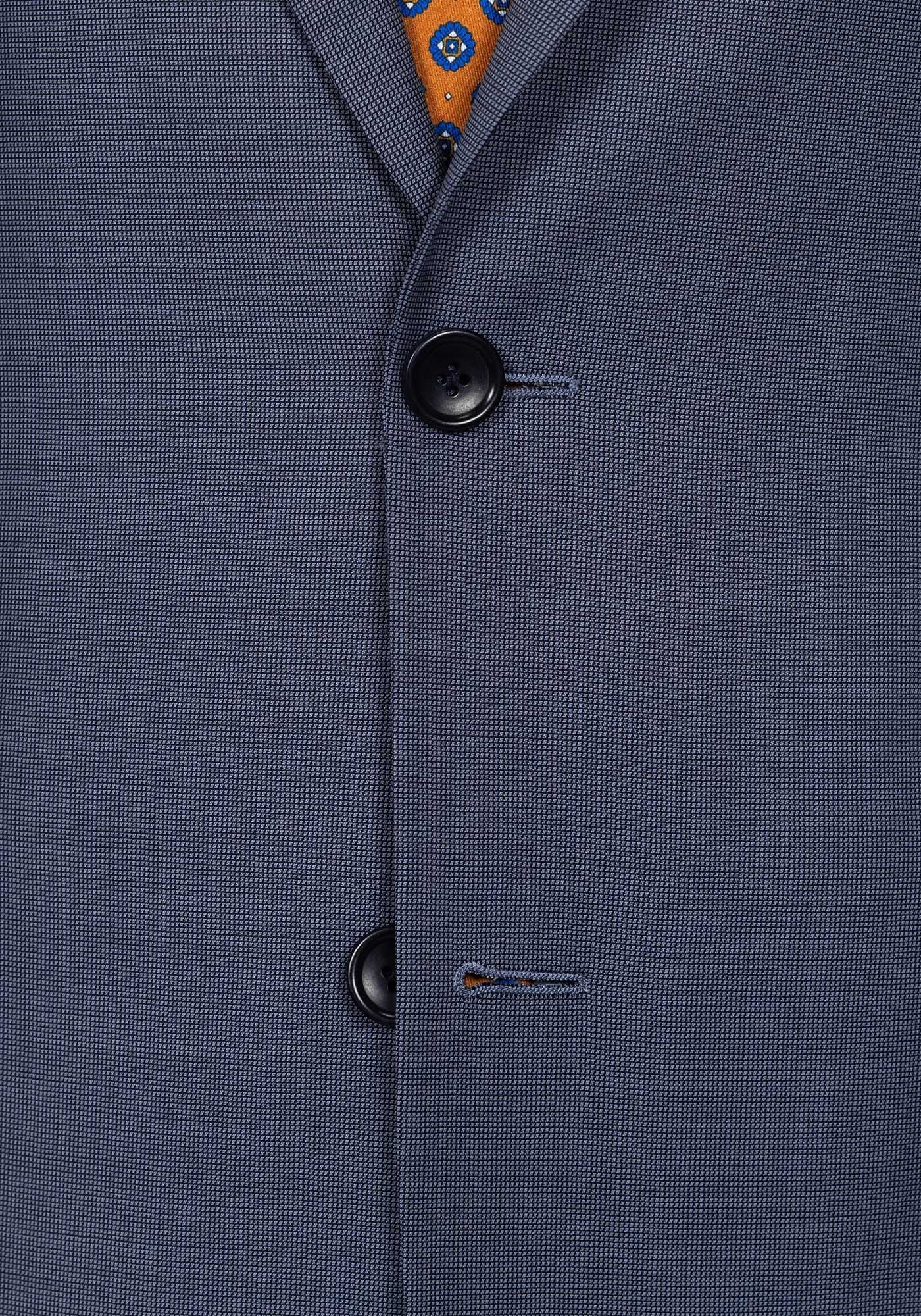 The Veritas Slate Blue Nail Head Blazer - Image 2