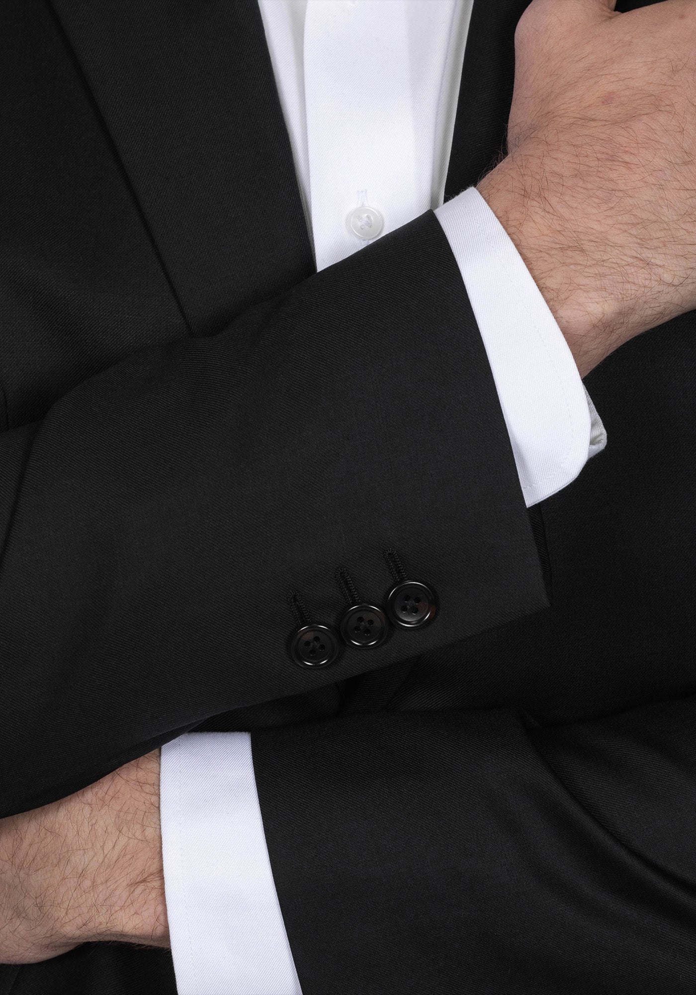 The Veritas Solid Black Blazer - Image 5