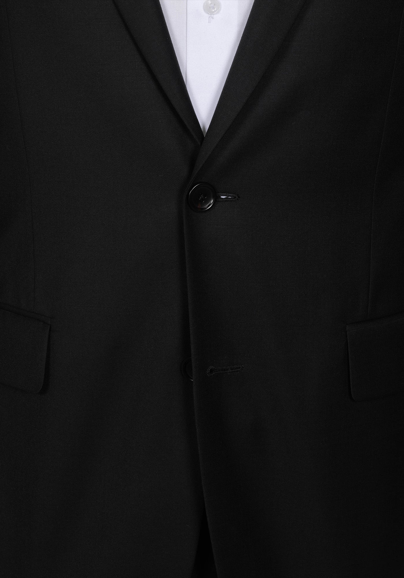 The Veritas Solid Black Suit - Image 4