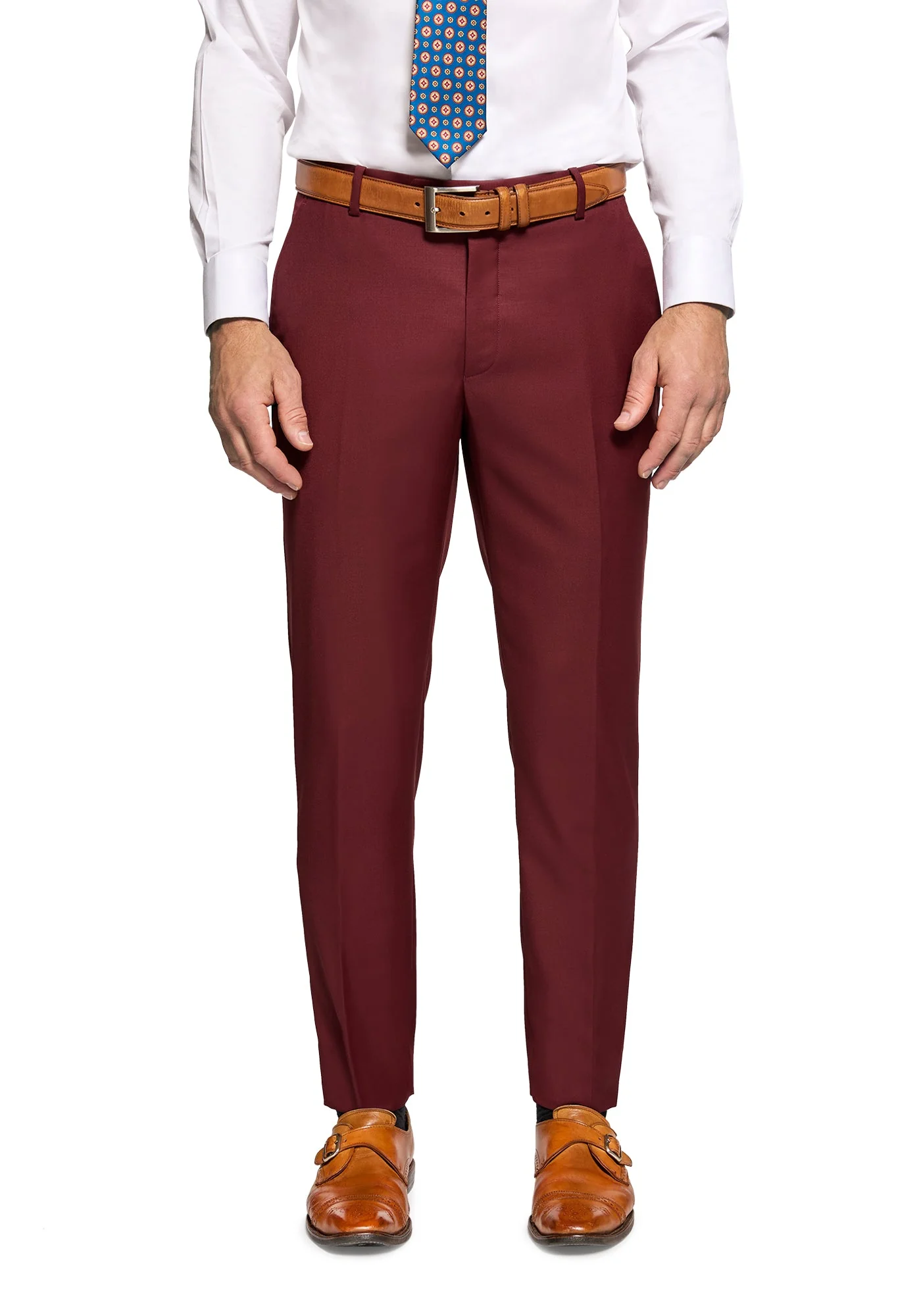The Veritas Solid Burgundy Blazer - Image 7