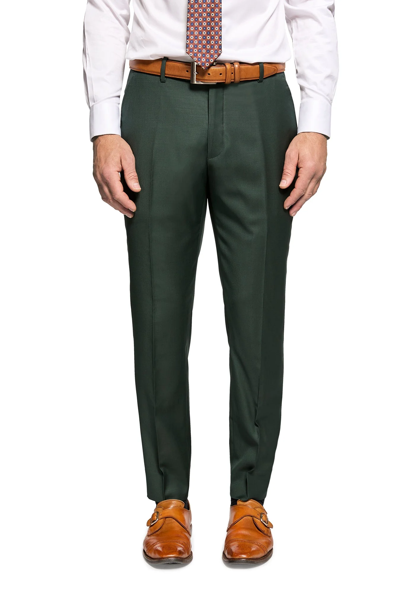 The Veritas Solid Forest Green Blazer - Image 7