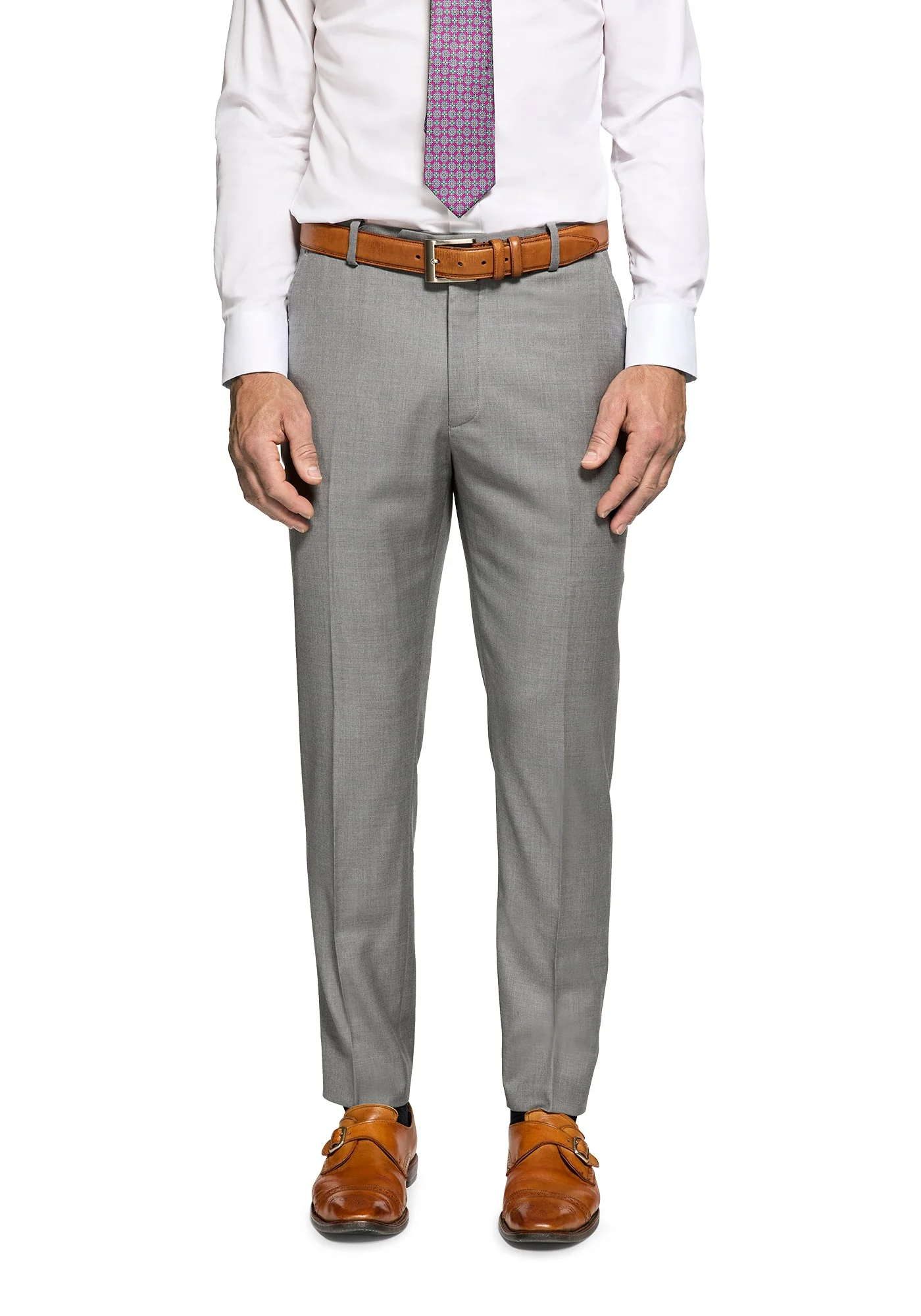 Solid Grey Merino Suit - Image 5