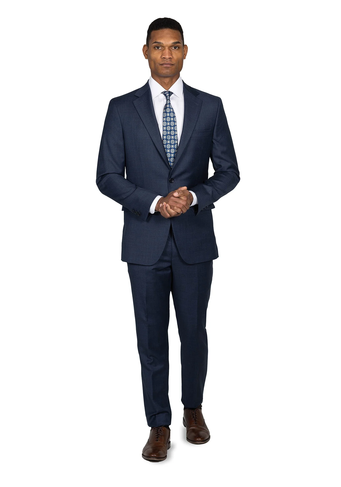 Steel Blue Nailhead Blazer - Image 2