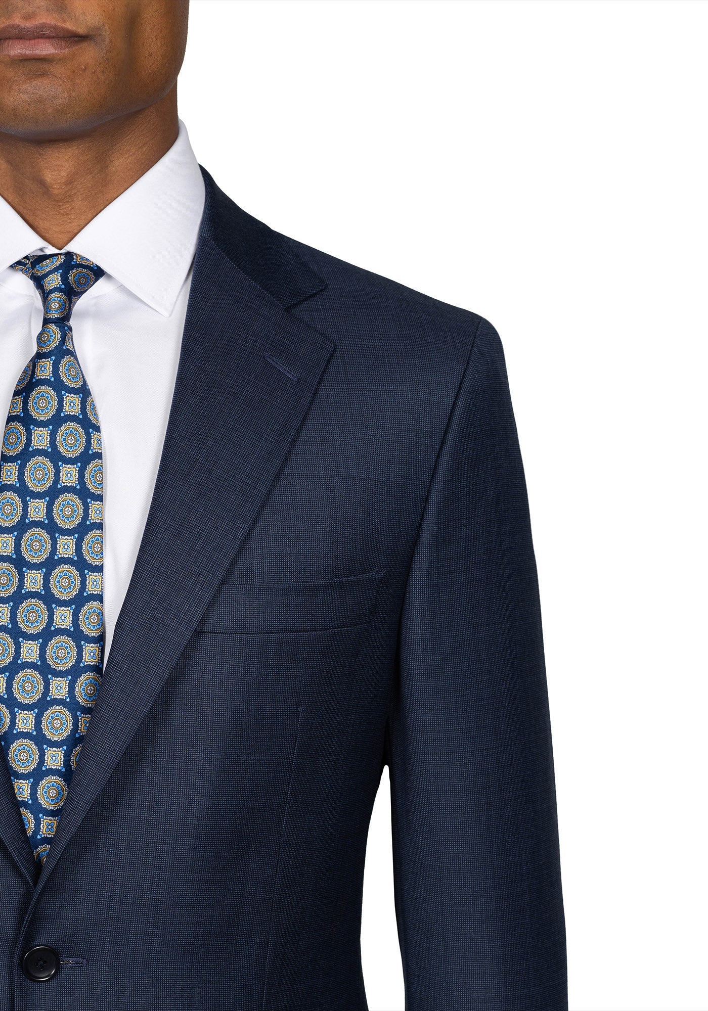 Steel Blue Nailhead Blazer - Image 3