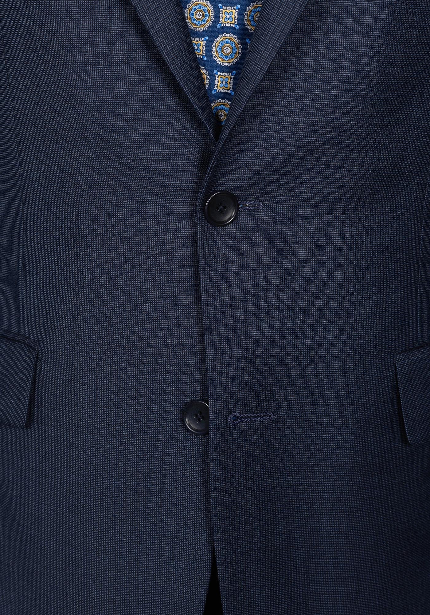 The Trivero Steel Blue Nailhead Suit - Image 4