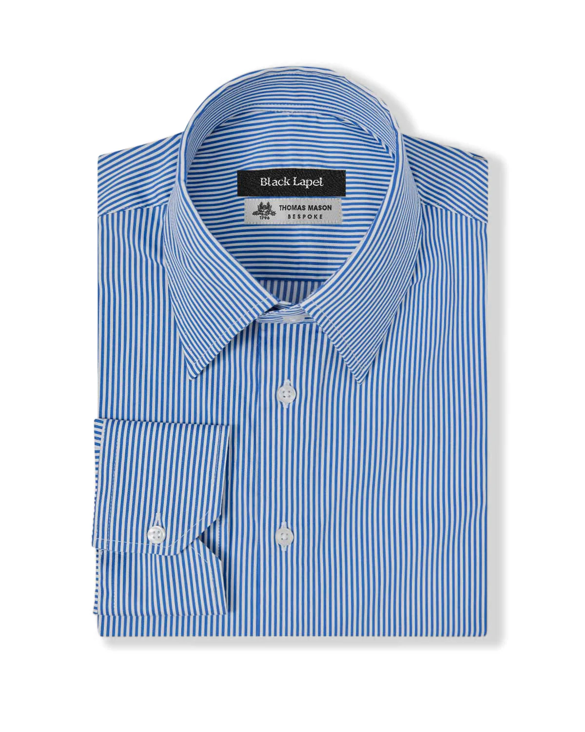 Stretch Bar Stripe Dress Shirt