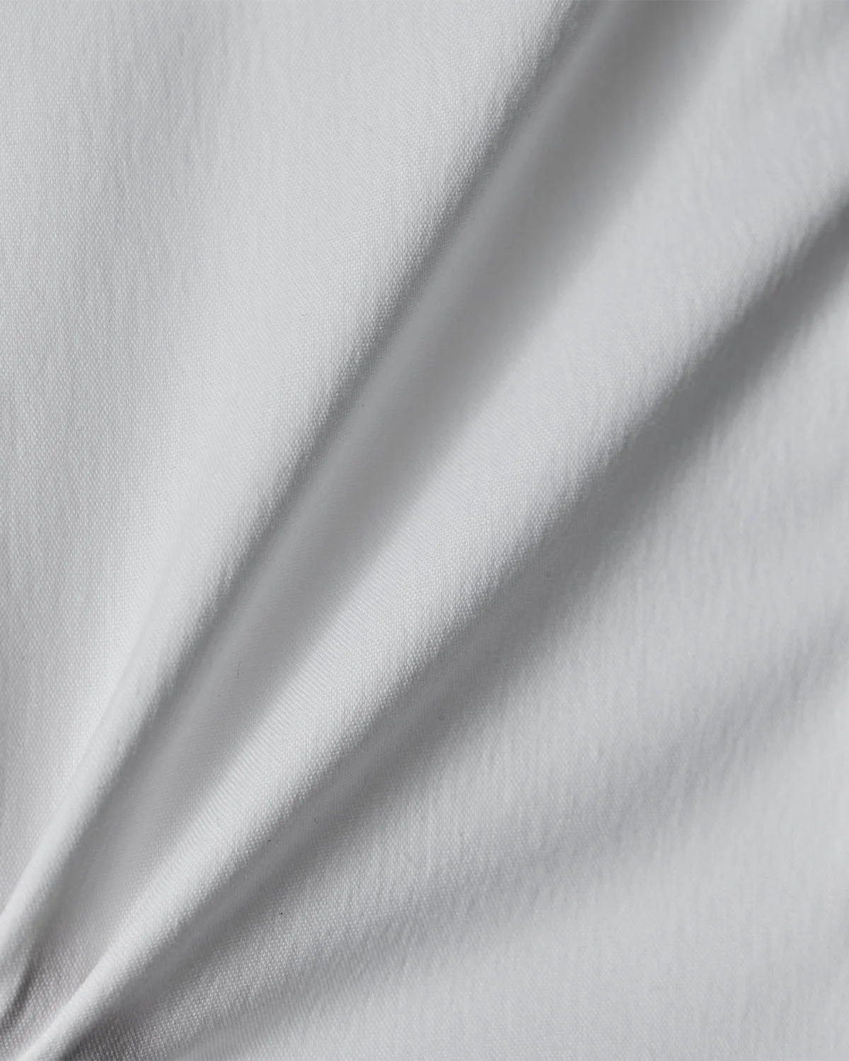 Stretch Cotton Blend White Dress Shirt - Image 4