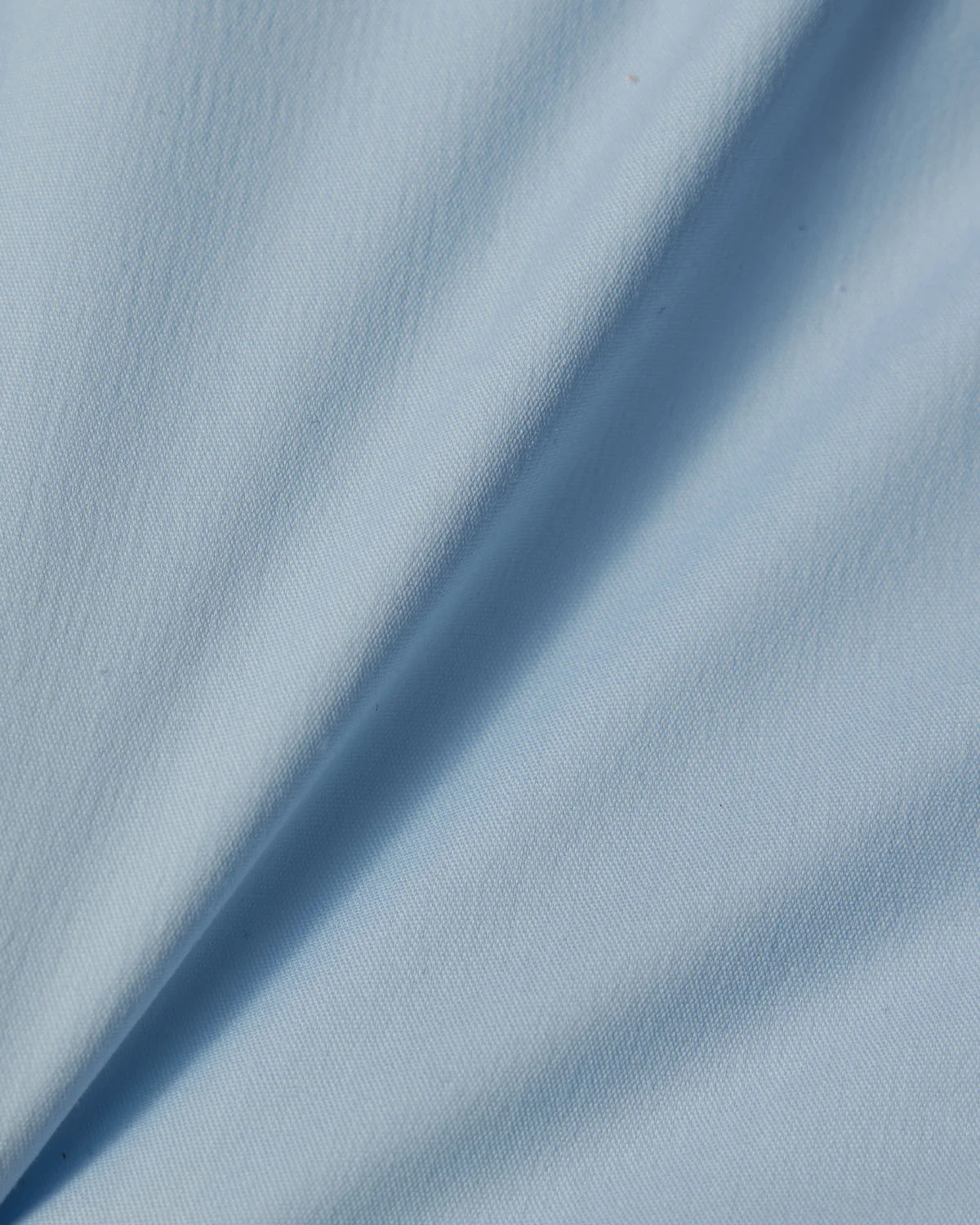 Stretch Light Blue Poplin Dress Shirt - Image 4