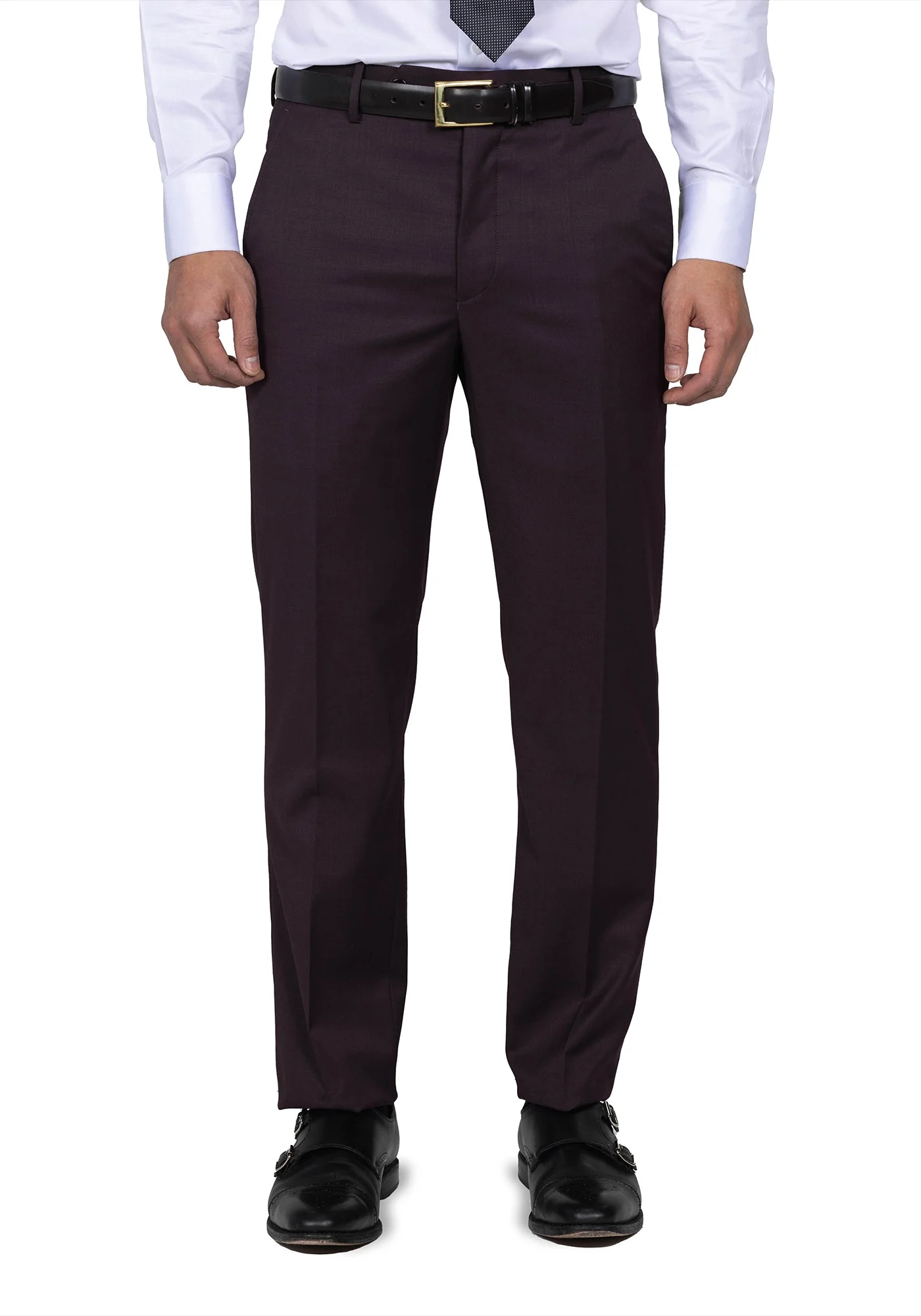 Stretch Plum Solid Blazer - Image 6
