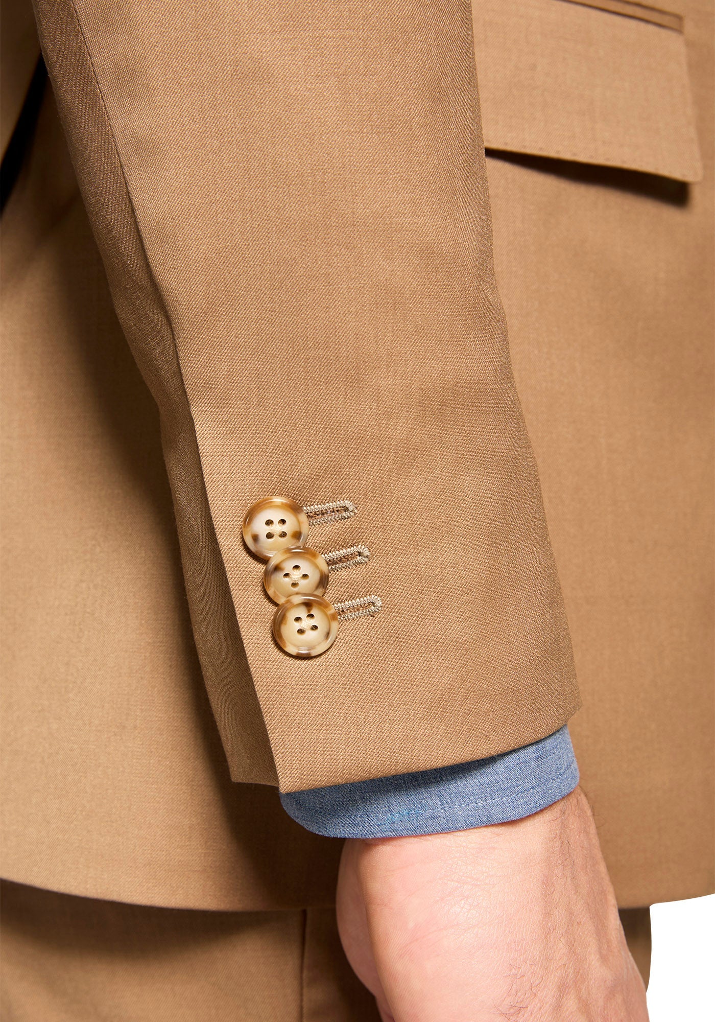 Stretch Tan Blazer - Image 4