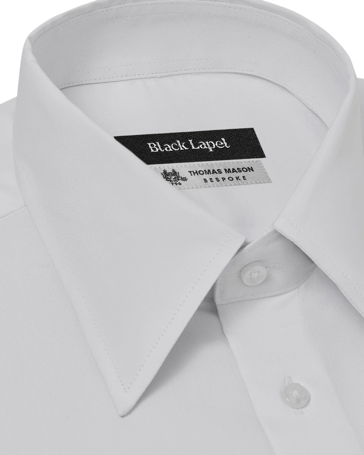 Stretch White Poplin Dress Shirt - Image 2