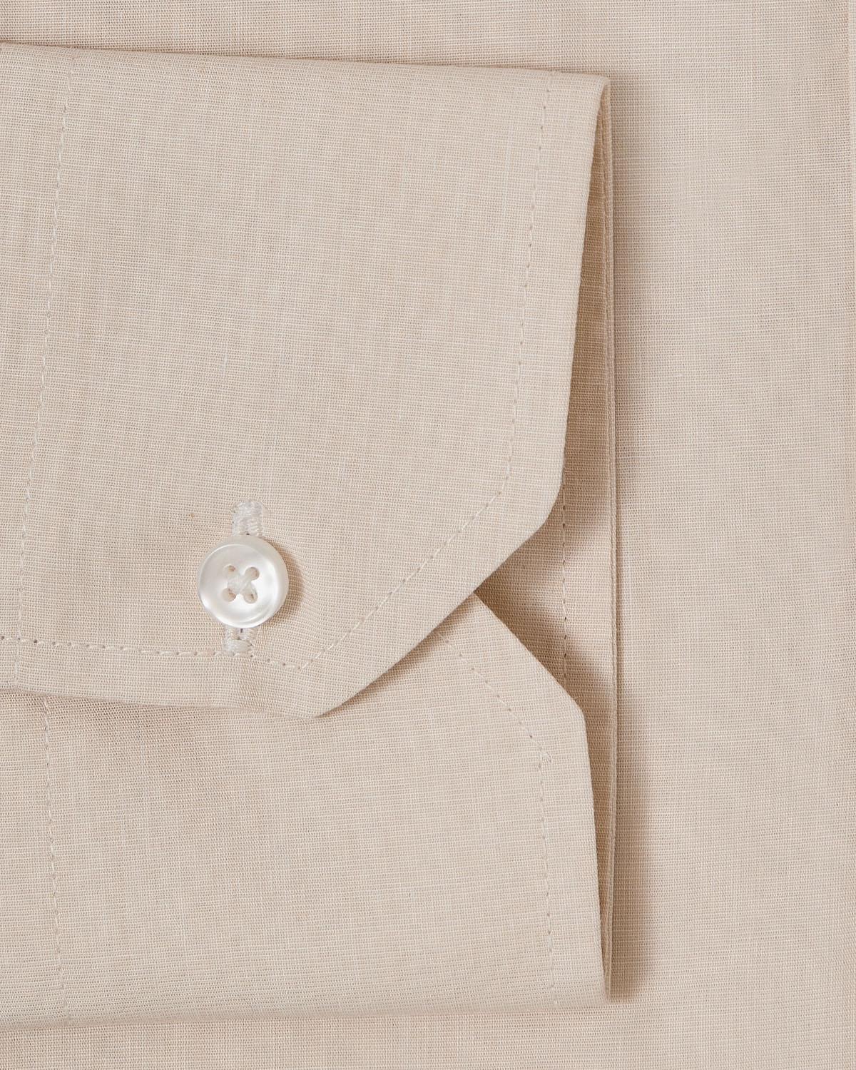 Tan End-on-End Dress Shirt - Image 3