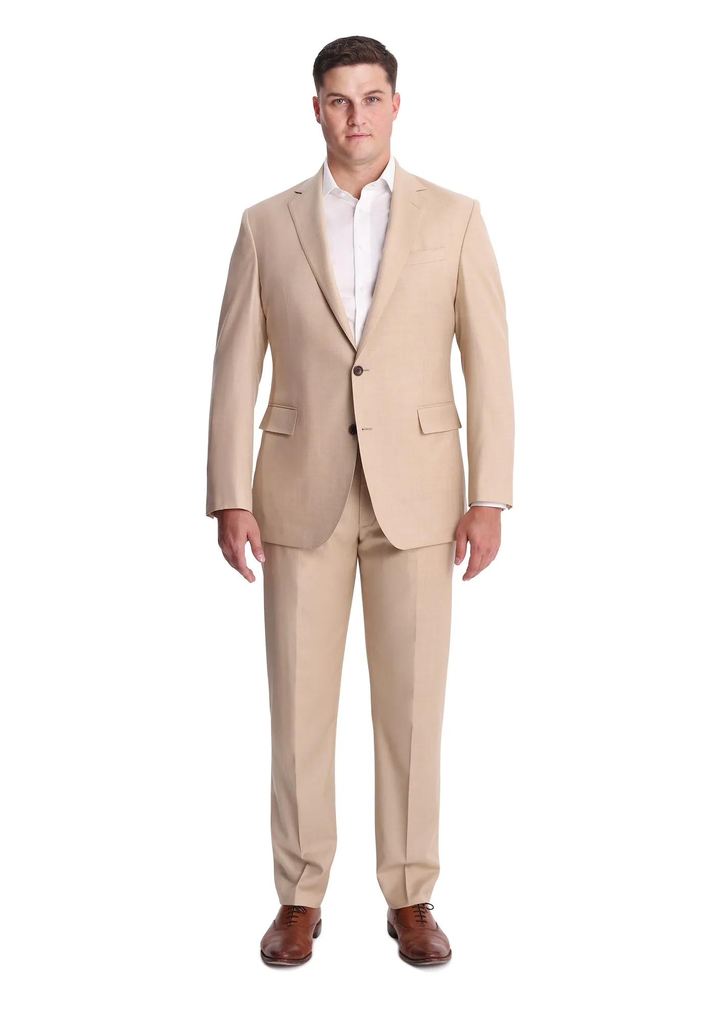 Tan Merino Wool Blazer