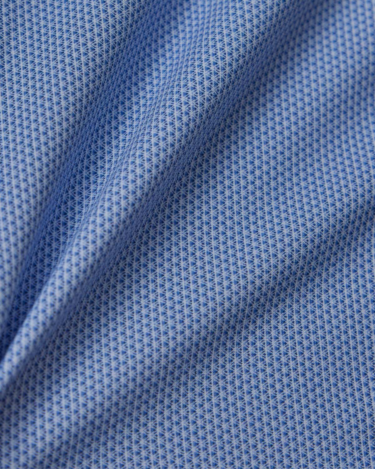 Ultra Comfort Blue Dress Shirt - Image 4