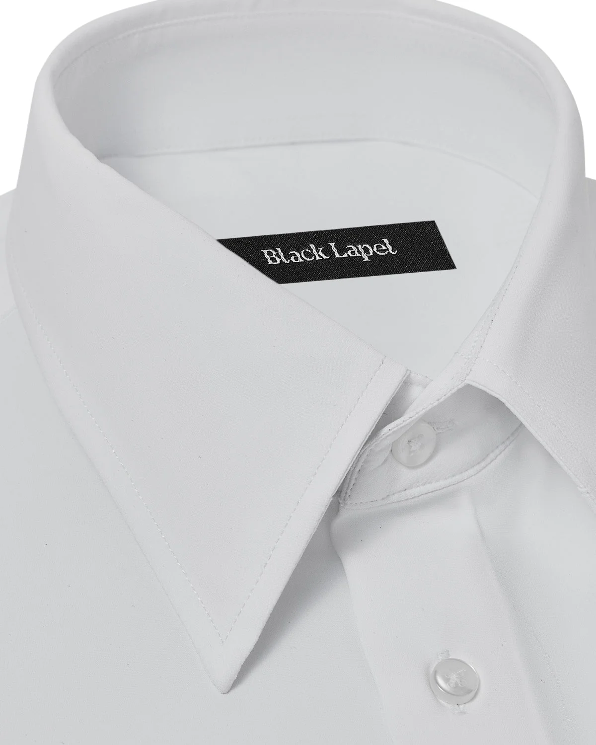 Ultra Comfort White Dress Shirt - Image 2